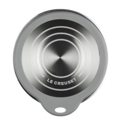 STEEL BOWL WITH GLASS LID