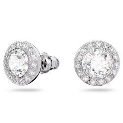 ANGELIC NECKLACE SET, WHITE, RHODIUM PLATED 5367853