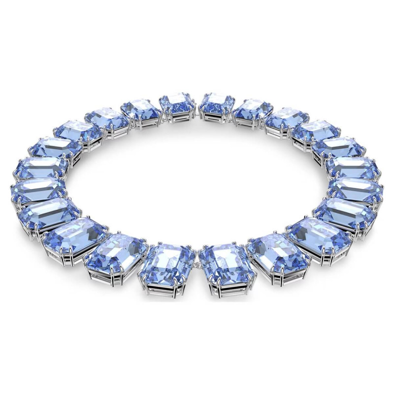 MILLENIA NECKLACE, OVERSIZE CRYSTALS, OCTAGON CUT
