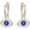 SWAROVSKI SYMBOLIC EVIL EYE HOOP EARRINGS 5425857