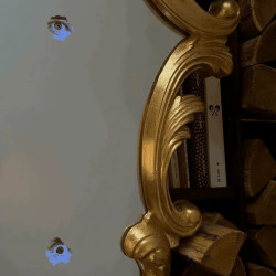 SPECCHIO DA PARETE CON OCCHI ANIMATI LCD, TRILOGY 17015