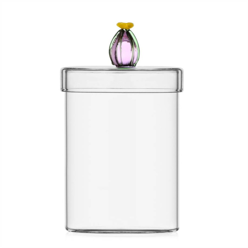 SCATOLA CACTUS, FIORE ROSA 352.271