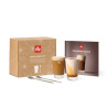 SET OF 2 GLASSES AND SPOONS, INDULGENCE KIT