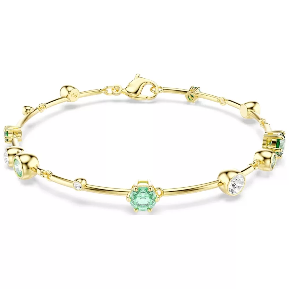 CONSTELLA GREEN BRACELET, GOLD TONE PLATED 5722478