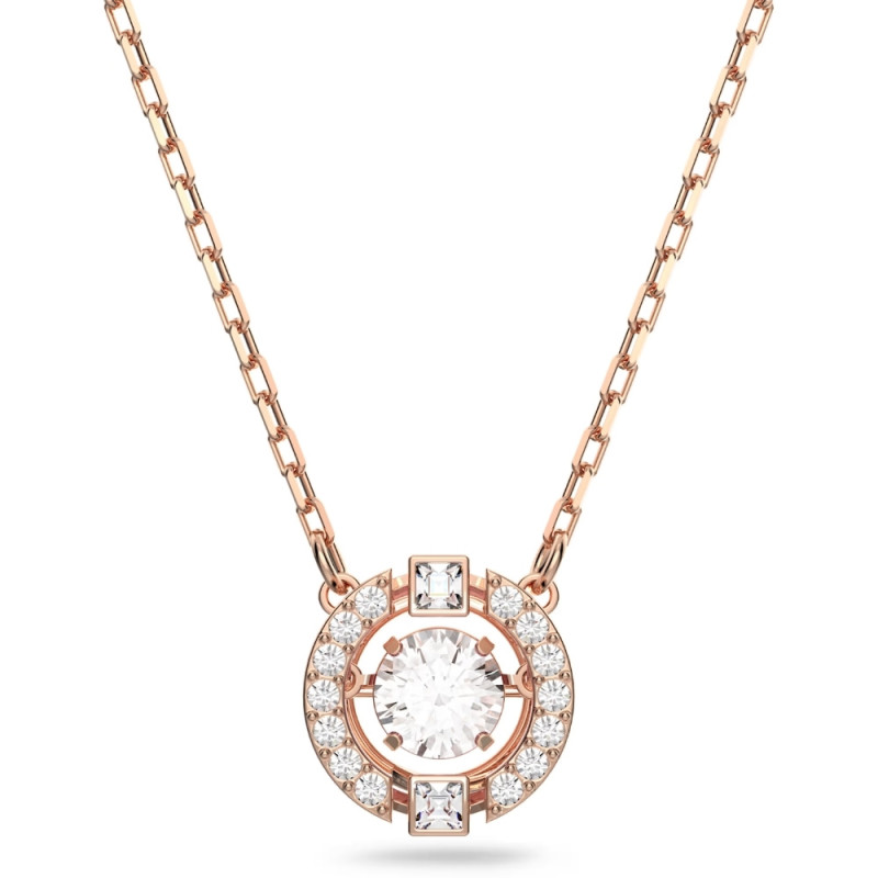 ROUND SPARKLING DANCE NECKLACE