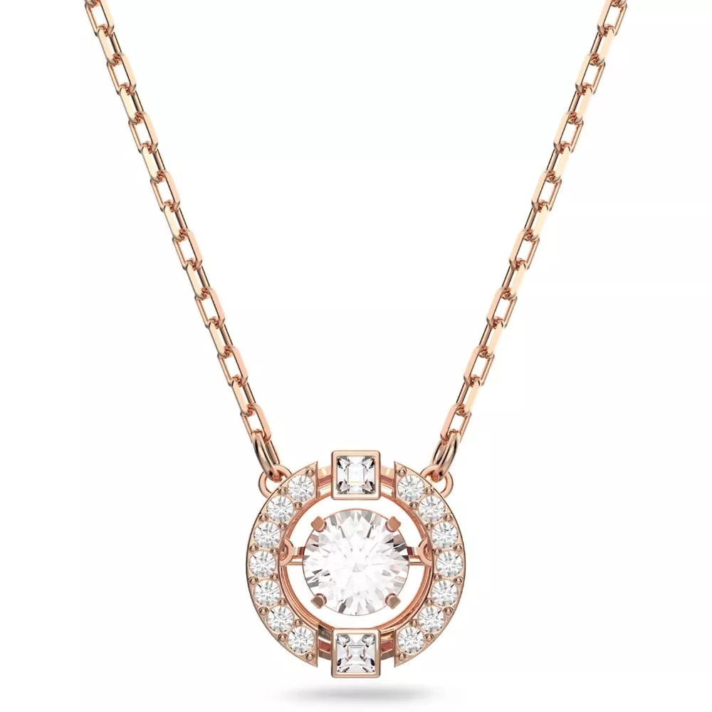 ROUND SPARKLING DANCE NECKLACE