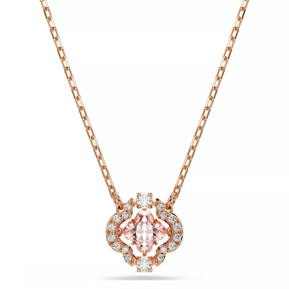 SPARKLING DANCE NECKLACE, PINK, 5514488