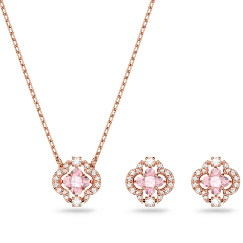 SET COLLANA E ORECCHINI UNA SPARKLING DANCE 5516488