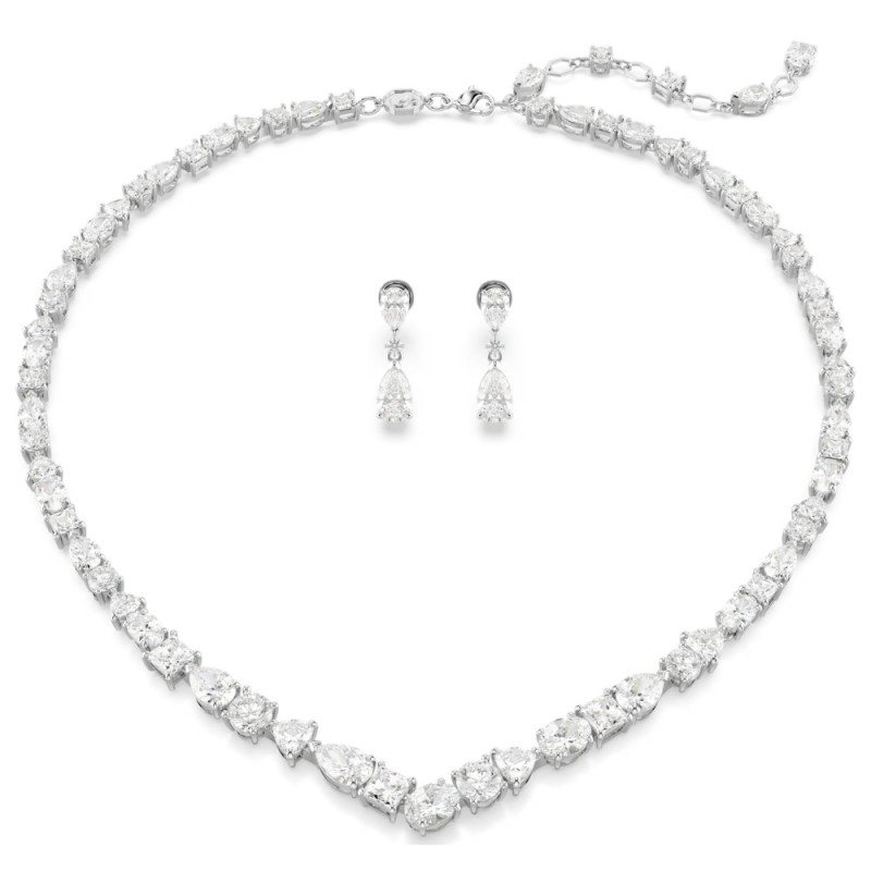 SET COLLANA E ORECCHINI MESMERA, BIANCO 5674306