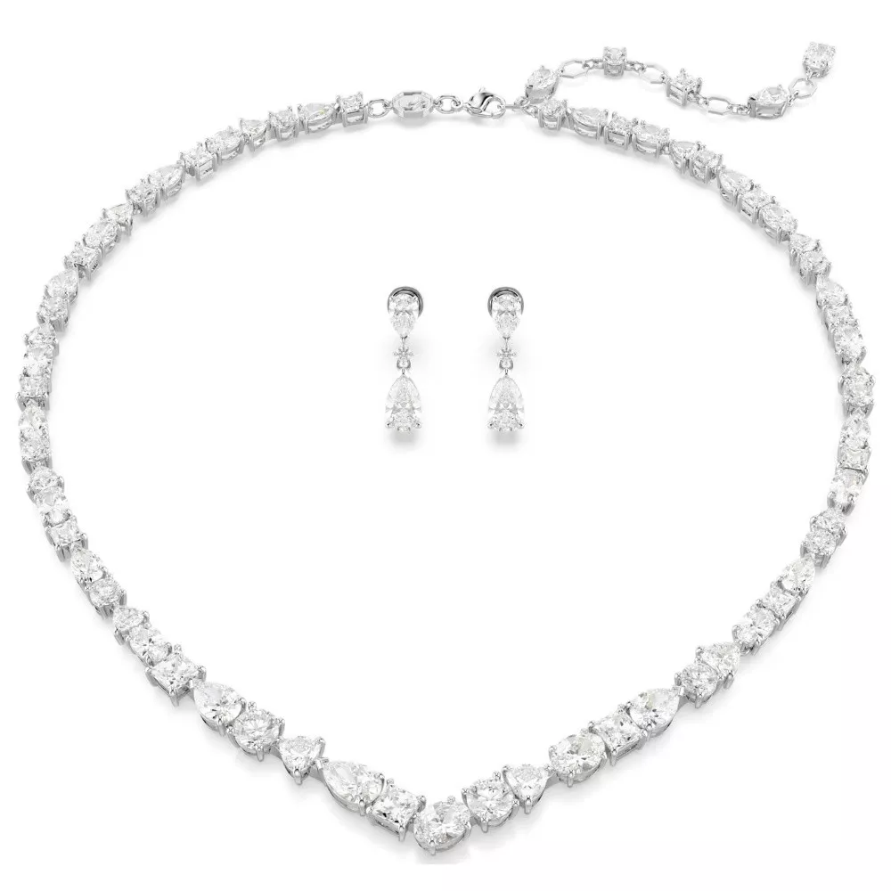 SET COLLANA E ORECCHINI MESMERA, BIANCO 5674306