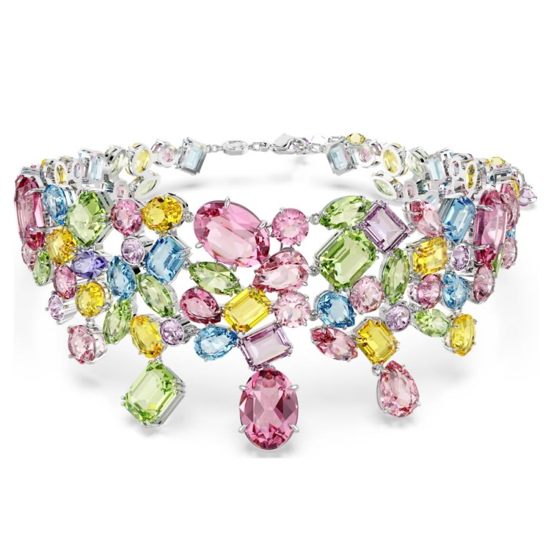 GEMA CHOKER NECKLACE MIXED CUTS, MULTICOLOR 5692418