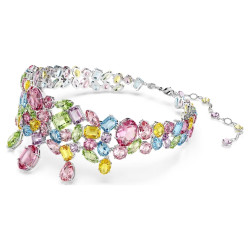 GEMA CHOKER NECKLACE MIXED CUTS, MULTICOLOR 5692418