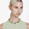DOUBLE FACE CHROMA NECKLACE, GREEN AND BLUE 5692482