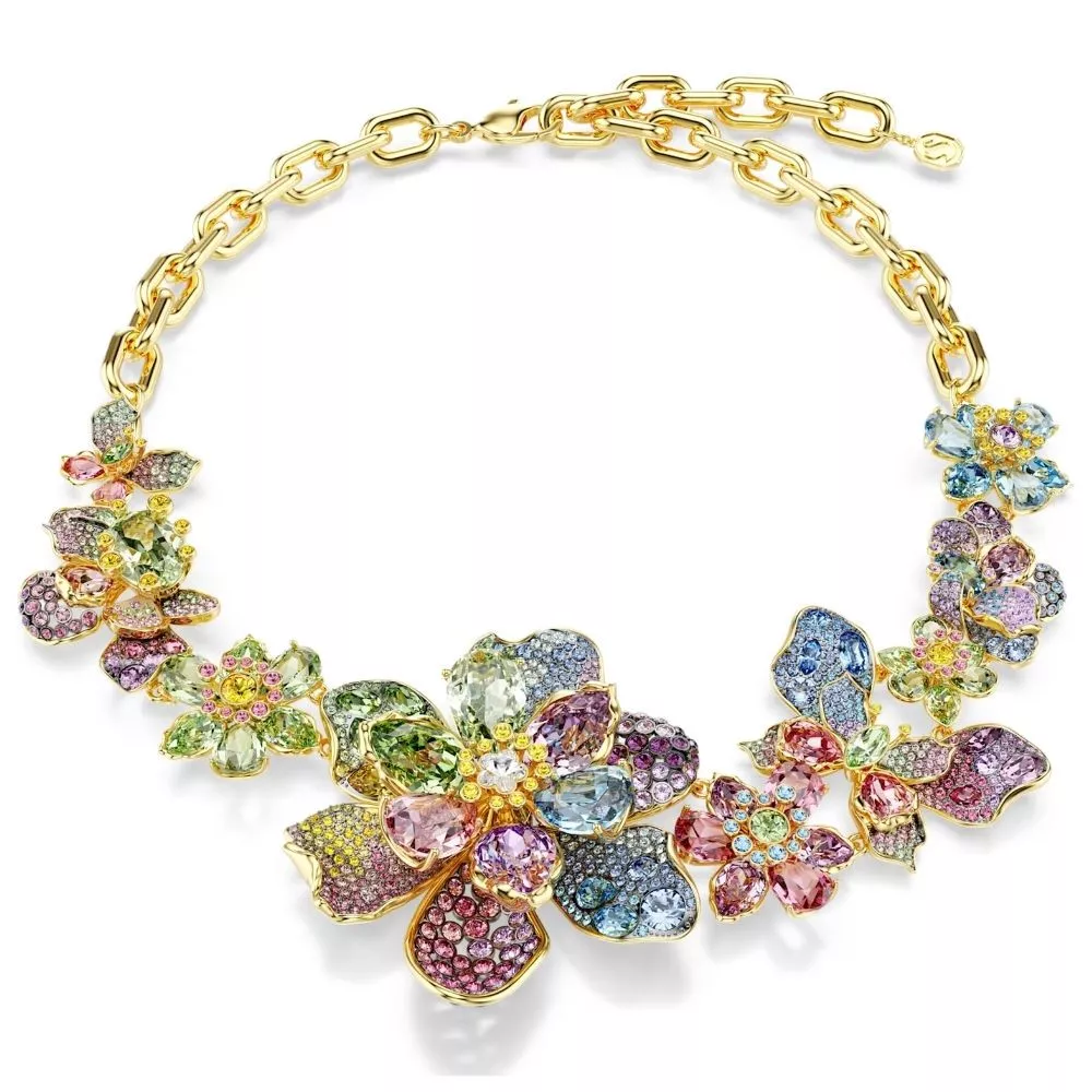 COLLANA IDYLLIA, FIORI E FARFALLE MULTICOLOR 5717157