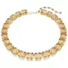 MILLENIA NECKLACE, YELLOW, GOLD TONE PLATED 5718357