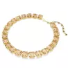 MILLENIA NECKLACE, YELLOW, GOLD TONE PLATED 5718357