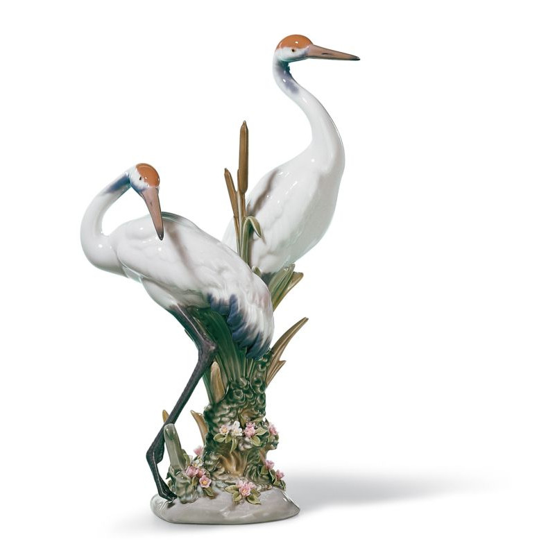 COURTING CRANES SCULPTURE1001611