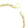 UNA NECKLACE AND BRACELET SET, WHITE AND GOLD 5720506
