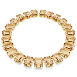 MILLENIA NECKLACE, OVERSIZE CRYSTALS, OCTAGON CUT