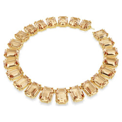 COLLANA MILLENIA, CRISTALLI OVERSIZED, TAGLIO OTTAGONALE