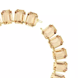 COLLANA MILLENIA, CRISTALLI OVERSIZED, TAGLIO OTTAGONALE