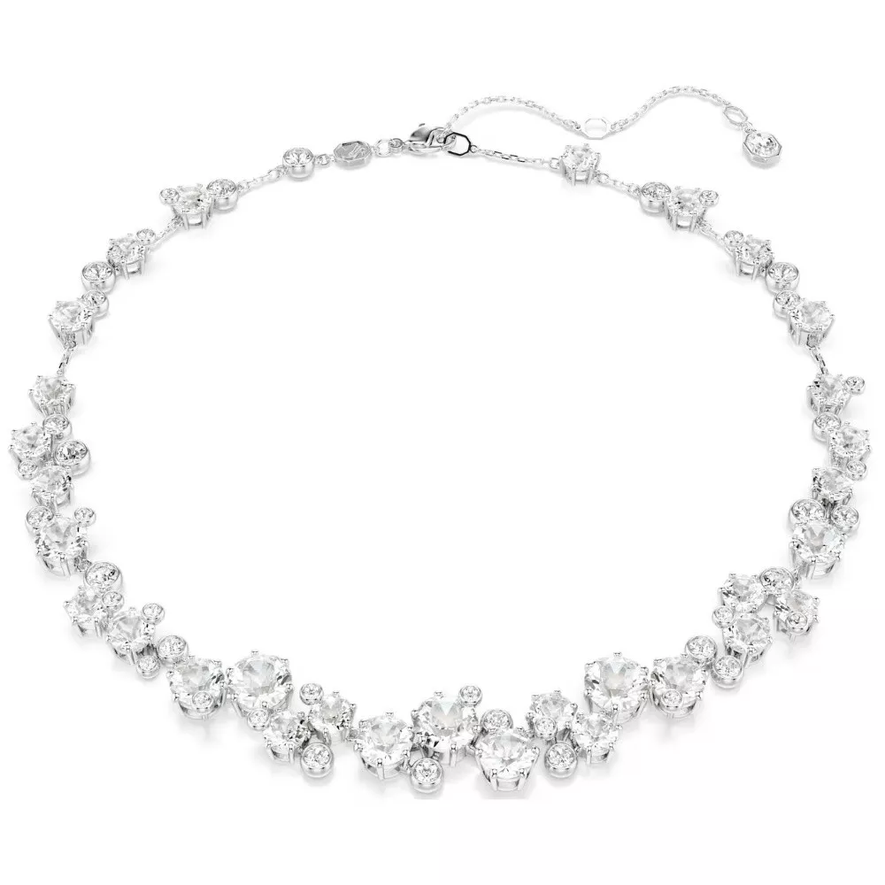 COLLANA CONSTELLA BIANCO, PLACCATURA RODIO 5722472