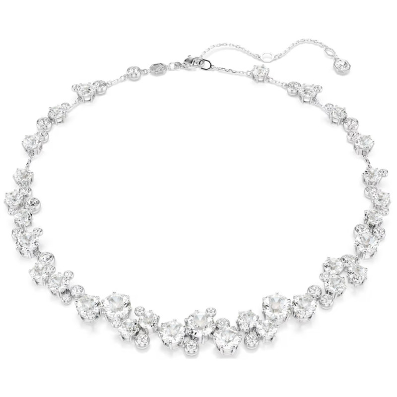 CONSTELLA: NECKLACE WHITE, RHODIUM PLATED 5722472