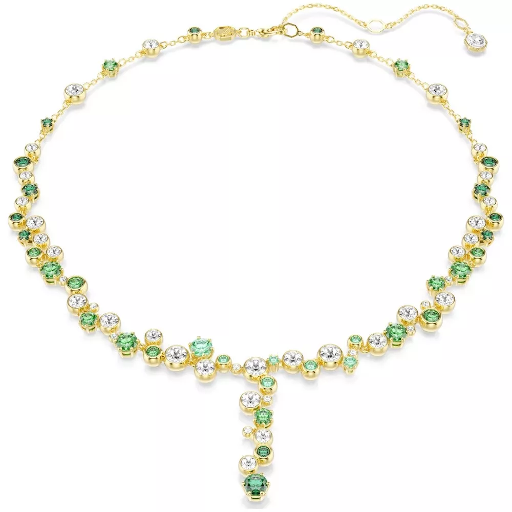 CONSTELLA GREEN NECKLACE, GOLD TONE PLATED 5722474