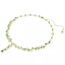 CONSTELLA GREEN NECKLACE, GOLD TONE PLATED 5722474