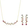 SET CONSTELLA ROSSO, ORECCHINI + COLLANA 5722542