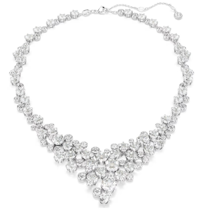 CONSTELLA: NECKLACE WHITE, RHODIUM PLATED 5732249