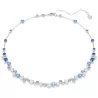 CONSTELLA NECKLACE BLUE, RHODIUM PLATED 5732255