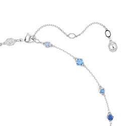 CONSTELLA NECKLACE BLUE, RHODIUM PLATED 5732255