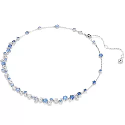 CONSTELLA NECKLACE BLUE, RHODIUM PLATED 5732255