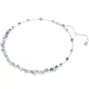 COLLANA CONSTELLA BLU, PLACCATURA RODIO 5732255