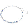 CONSTELLA NECKLACE BLUE, RHODIUM PLATED 5732255