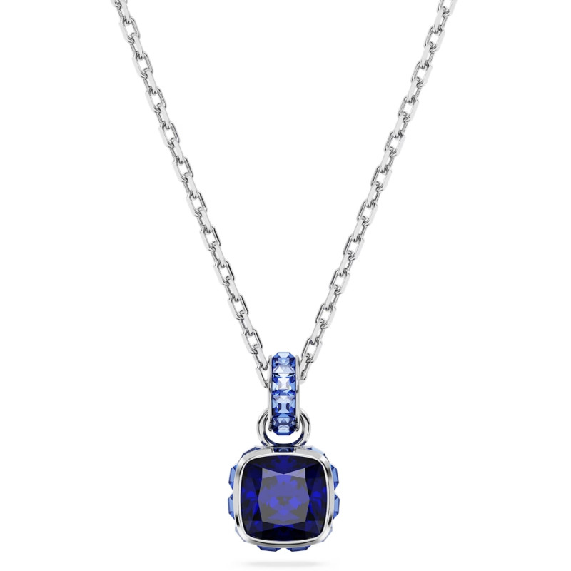 BIRTHSTONE PENDANT, SQUARE CUT