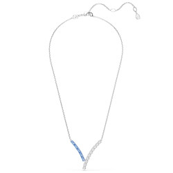 MATRIX PENDANT BLUE, RHODIUM PLATED 5732265