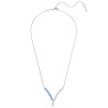 MATRIX PENDANT BLUE, RHODIUM PLATED 5732265