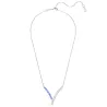 MATRIX PENDANT BLUE, RHODIUM PLATED 5732265