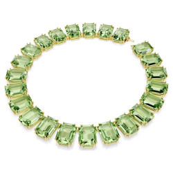 COLLANA MILLENIA, CRISTALLI OVERSIZED, TAGLIO OTTAGONALE