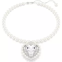 CRYSTAL PEARL NECKLACE,...