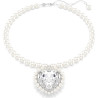 CRYSTAL PEARL NECKLACE, WHITE 5720858