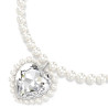 CRYSTAL PEARL NECKLACE, WHITE 5720858