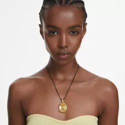 PENDENTE LUCENT GIALLO, PLACCATO COLOR ORO 5708781