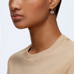 SWAROVSKI SYMBOLIC EVIL EYE HOOP EARRINGS 5425857