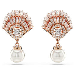 IDYLLIA DROP EARRINGS, PINK PEARL, ROSE GOLD 5689196
