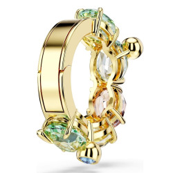 GEMA MULTICOLOR SINGLE CLIP EARRING, GOLD PLATED 5720903