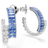 MATRIX: PIERCED EARRINGS BLUE AND WHITE, 5722459