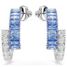 MATRIX: PIERCED EARRINGS BLUE AND WHITE, 5722459